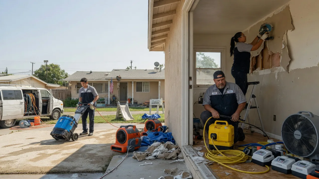Water Damage Restoration in De Graff, OH near me
